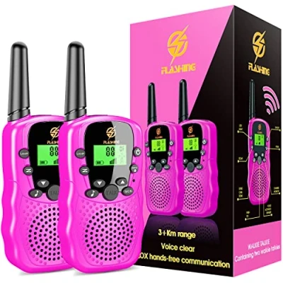 Afbeelding van EUCOCO Gift Meisjes 3 4 5 6 7 8 9 10 11 12 Jaar, Walki Talki Kinderen van Jaar Kinderspeelgoed Spelletjes Verjaardagscadeau voor Walkie Talkie