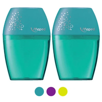 Afbeelding van Maped Shaker puntenslijper, 1 gaats (2 stuks)