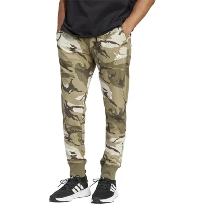Afbeelding van adidas Heren Seasonal Essentials Camouflage Pants, olive strata, S
