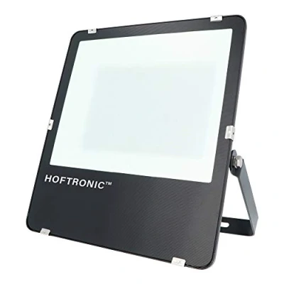 Afbeelding van HOFTRONIC Luxor LED breedstraler 200 Watt 160 lm/W 32000 lumen 6400K Neutraal wit licht IP65 Waterdicht Schijnwerper met LumiLeds Extreem efficiënt 5 jaar garantie Floodlight