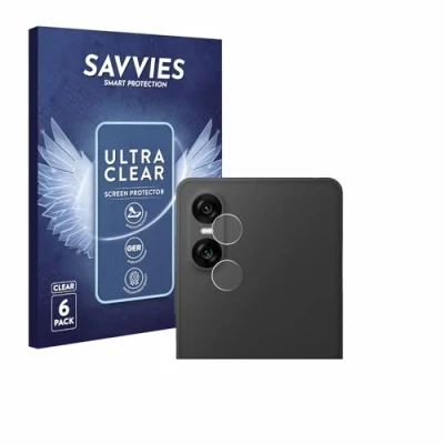 Afbeelding van Savvies Screenprotector voor Sony Xperia 10 VI (ALLEEN Camera Lens) Folie Beschermfolie transparant (6 Stuks)