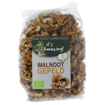 Afbeelding van Its Amazing Walnoten Gepeld Biologisch 300GR