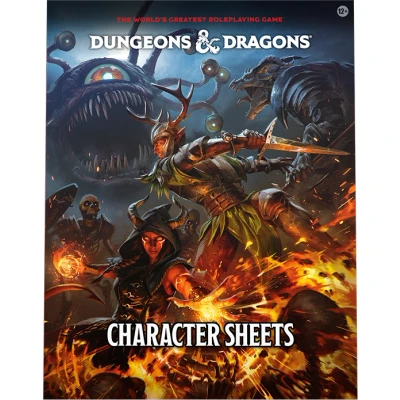 Afbeelding van Dungeons and Dragons 5.0 2024 Character Sheets (EN)