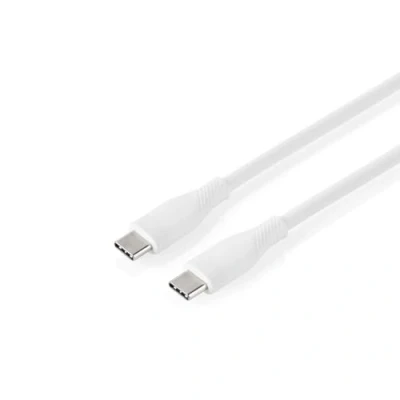 Afbeelding van USB C naar kabel 1.5 meter 2.0 (Vertind koper, Power Delivery, 60 W, Wit)