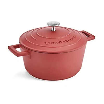 Afbeelding van Braadpan, 20cm 2,5 L Rood Lichtgewicht Levenslange garantie Geschikt voor inductie MasterClass