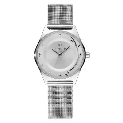 Afbeelding van Orphelia Opulent CHIC Horloge silvercoloured, Dames, Maat: One Size, Silver coloured