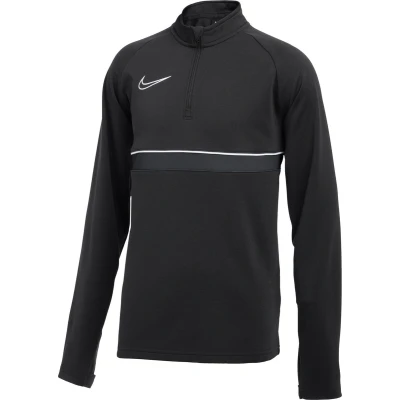 Afbeelding van Nike Performance Academy 21 Drill Unisex Sport Tshirt voor kinderen, Maat: 140 152, Black / white anthracite