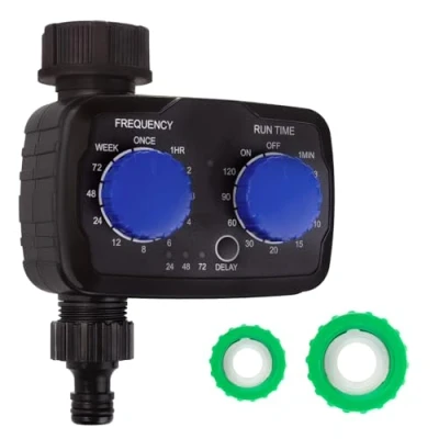 Afbeelding van GreenBlue Elektronische besproeiingscomputer irrigatiesysteem programmeerapparaat voeding 2x 1,5V AA, GB391