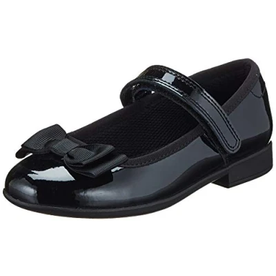 Afbeelding van Clarks Scala Tap K Uniform schoen voor jongens en meisjes, Black Pat, 30 EU