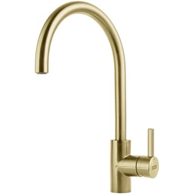 Afbeelding van Franke Gouden Keukenkraan Eos Neo draaibare uitloop pvd gold 115.0681.243