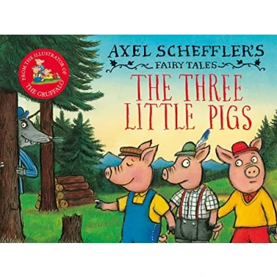 Afbeelding van the Three Little Pigs and Big Bad Wolf