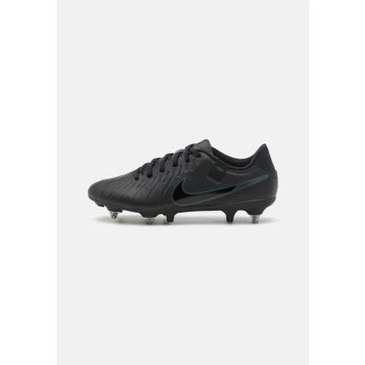 Afbeelding van Nike Performance Tiempo Legend 10 Academy Sgpro AC Unisex Voetbalschoenen met metalen noppen, Maat: 45, Black/deep jungle Imitatieleer/ textiel
