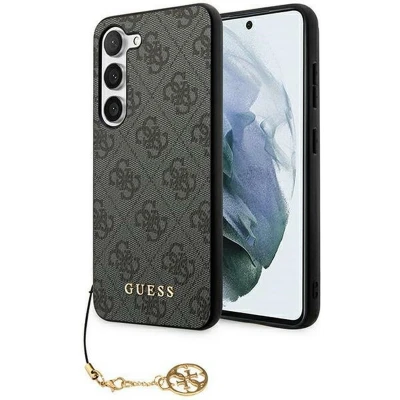 Afbeelding van Guess 4G Charms Back Case Geschikt voor Samsung Galaxy A35 (A356) Grijs
