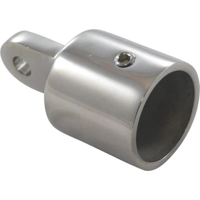 Afbeelding van RVS Eindkap met oog, 25mm