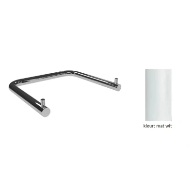 Afbeelding van Waterevolution Flow Dubbele wc toiletrolhouder mat wit A131BRV2
