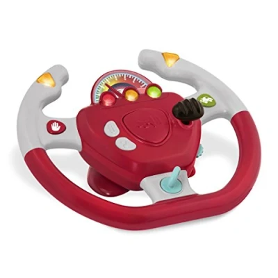 Afbeelding van Battat Afgestemd om interactief aandrijfwiel te sturen Draagbaar Pretend Play Toy Stuurwiel voor kinderen 2 jaar +
