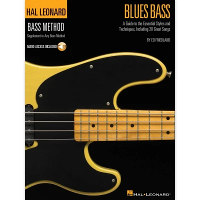 Afbeelding van Hal leonard bass method : blues recueil + enregistrement(s) en ligne: A Guide to the Essential Styles and Techniques