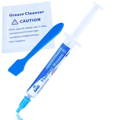 Afbeelding van AABCOOLING Thermal Grease 6 4g 15,3 W/mK Efficiënt Paste PC, voor CPU processoren en GPU grafische kaarten, Geleidt Geen Elektriciteit, Hoge Thermische Geleidbaarheid, Computer Koelpasta