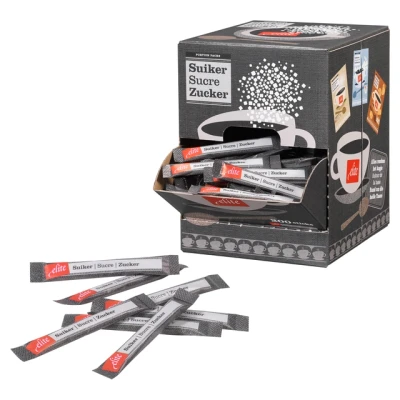 Afbeelding van Suikersticks 4 gram Elite in dispenser box