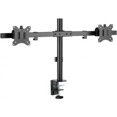 Afbeelding van Goobay Fix dubbele monitorbeugel voor 2 monitoren tussen 17 en 32 inch (43 81 cm) tot 9 kg