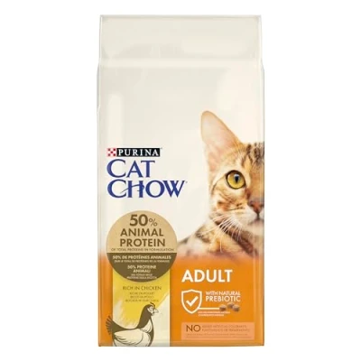 Afbeelding van CAT CHOW Droogvoer met Naturiumtm rijk aan kip voor volwassen katten, 10 kg