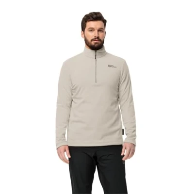 Afbeelding van Jack Wolfskin Heren Taunus Hz M fleece trui, seal, 3XL