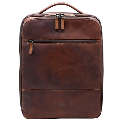 Afbeelding van Pylos59 Laptoprugzakken Buff Oily bruin