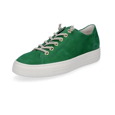 Afbeelding van Paul green Sneakers laag, Dames, Maat: 43, Royal nubuk Nubukleer