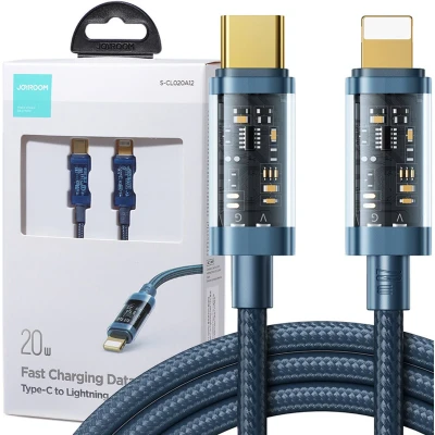 Afbeelding van Joyroom kabel USB Type C Lightning PD 20W 1,2m blauw (S CL020A12 blauw)