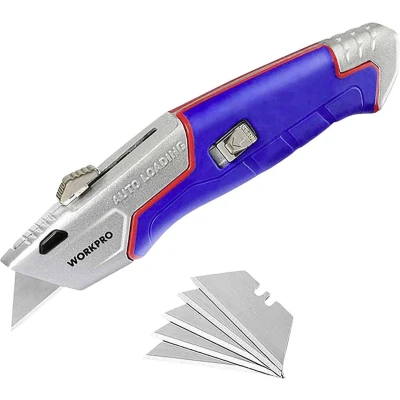 Afbeelding van WorkPro WP213012 zelfladend, intrekbaar universeel mes 1 stuk(s)