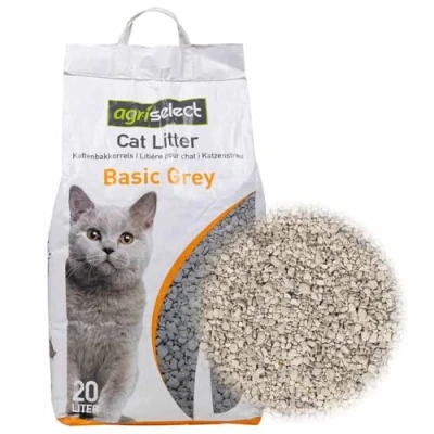 Afbeelding van vidaXL Kattenbakvulling bentoniet grit 20 l