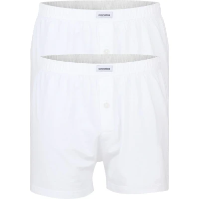 Afbeelding van Ceceba heren boxershorts wijd (2 pack) wit Maat: 7XL