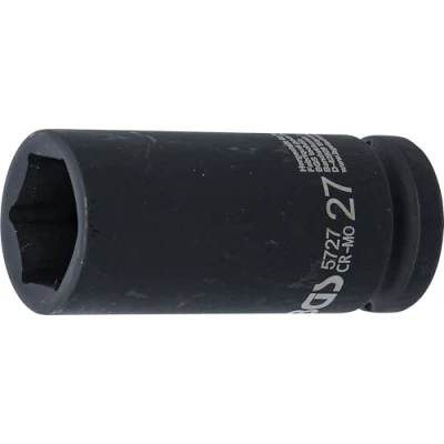 Afbeelding van BGS Kracht dopsleuteldop zeskant, diep 3/4&quot; 27 mm