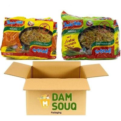 Afbeelding van Damsouq® Instant Noedels Mixpakket Original Indomie Rasa Kip en Groente (40x 70 Gram)