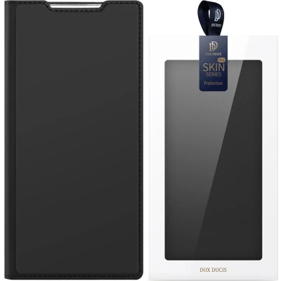 Afbeelding van Xiaomi Redmi Note 12 (4G) Hoesje Kunstleder Dux Ducis Bookcase Zwart Telefoonhoesje