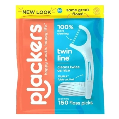 Afbeelding van Plackers Twin Line Dental Flossers by
