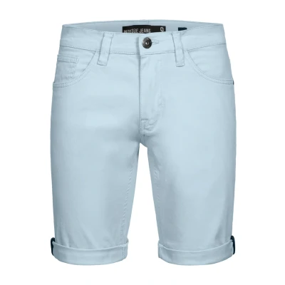 Afbeelding van Indicode Jeans Villeurbanne Jeansshort, Heren, Maat: Small, Celestial blue