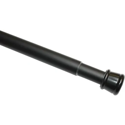 Afbeelding van GARDINIA Spanstang, gordijnroede, metalen stang, uitschuifbaar, montage zonder schroeven en boren, diameter: 23/26 mm, lengte: 60 100 cm, wit, staal