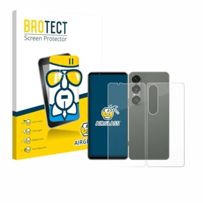 Afbeelding van BROTECT Screenprotector voor Sony Xperia 1 VII (Voor+Achter) Folie Beschermfolie Beschermglas transparant