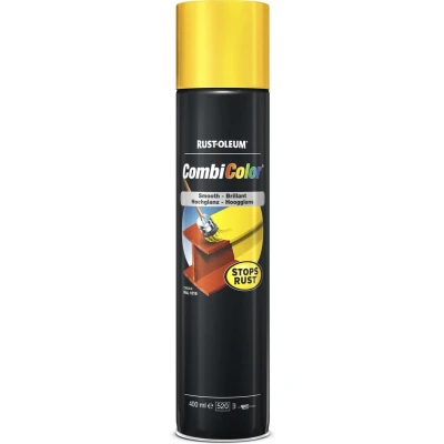 Afbeelding van rust oleum combicolor hoogglans ral 6009 dennengroen 0.4 ltr spuitbus