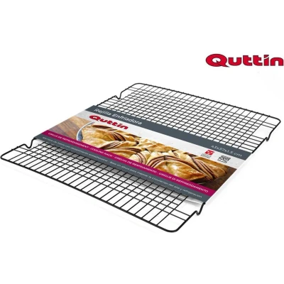 Afbeelding van Quttin afkoelrek / taartrooster 43 x 37 1,5 cm zwart