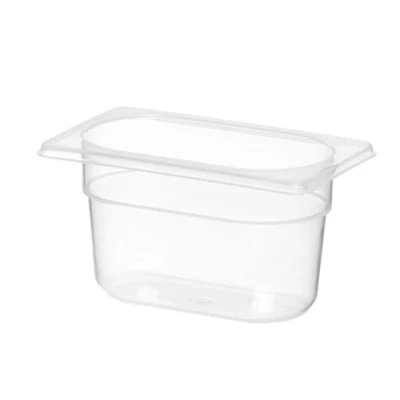 Afbeelding van HENDI Gastronorm Bak 1/9 PP 1,0 Transparant 1 L 176x108x(H)100 mm
