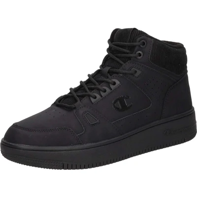 Afbeelding van Champion RD18 MID CORD heren sneaker S22295 CHA KK001 zwart