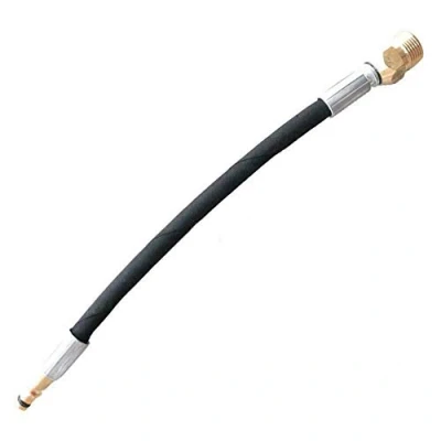 Afbeelding van Quick Click Connect adapter extra lang geschikt voor hogedrukslangen met M22 x 1,5 IG Kärcher, Kränzle, werkzone enz. Totale lengte 31 cm