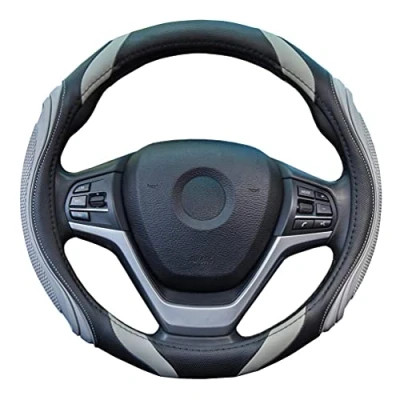 Afbeelding van Leren schoenen voor in de auto, sport, universeel, 37 38 cm, antislip, vaste schoenen, grijs