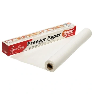Afbeelding van Sew Easy Plastic Met een laag bedekte Diepvriezer Patroon Quilting Document, Natuurlijk, 12.1m x 381mm
