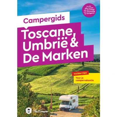 Afbeelding van Campergids Toscane, Umbrië &amp; De Marken (Paperback)