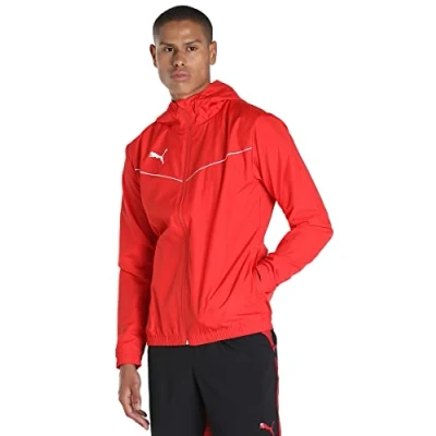 Afbeelding van Puma Teamrise All Weather Jas Rood Maat S