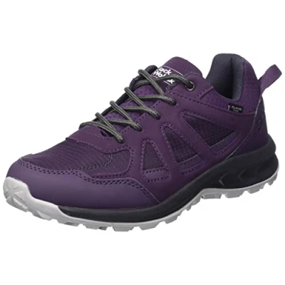 Afbeelding van Wandelschoen Jack Wolfskin Women Woodland 2 Texapore Low Purple Phantom Schoenmaat 38