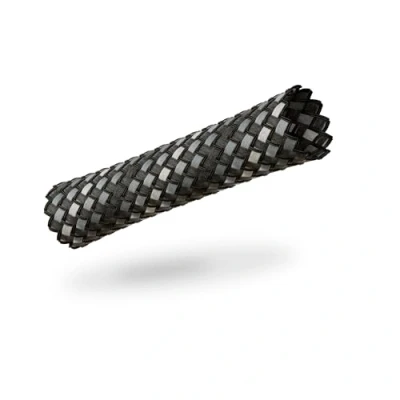 Afbeelding van VIABLUE SLEEVES * Gevlochten slang VLAG Maat Medium voor kabel Ø van 5 tot 13 mm per meter Geweven slang/kabelbeschermhoes/kabelslang m